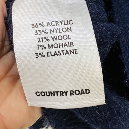 COUNTRY ROAD / mohair jumper with frill  / 12 (3819884895133423612)