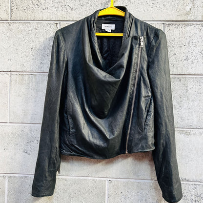 HELMUT LANG / leather jacket / S (3821689926412667359)