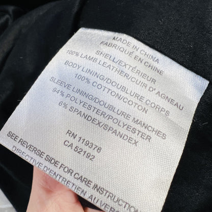 HELMUT LANG / leather jacket / S (3821690114007442161)
