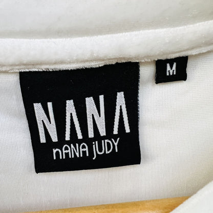 NANA JUDY / crop velour tee / M (3822304787214017436)