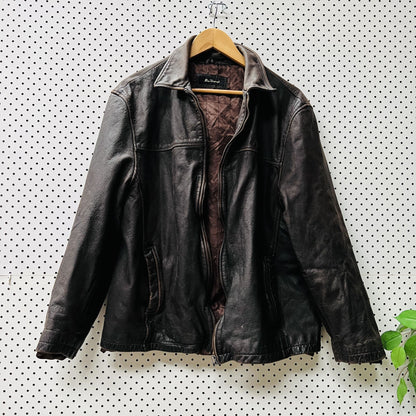 BEN SHERMAN / leather jacket / L (3823348716248070705)