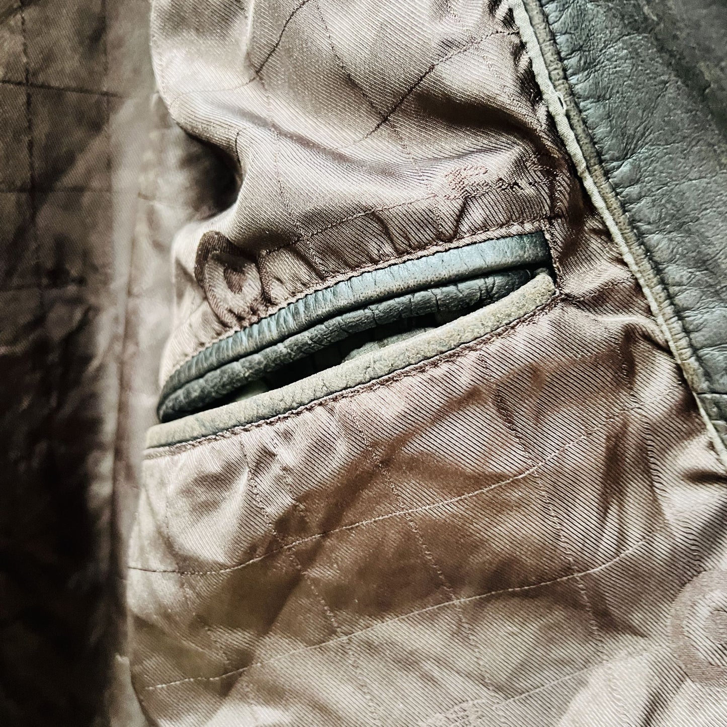 BEN SHERMAN / leather jacket / L (3823348794347802275)