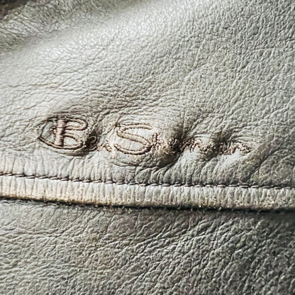 BEN SHERMAN / leather jacket / L (3823348866569932270)
