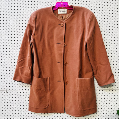 LUI CHANTANT / wool jacket with fading / 38 (3826021621594727335)