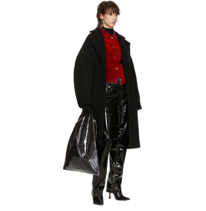 vintage MARTIN MARGIELA / burgundy velvet jacket / s (3826714298391531520)