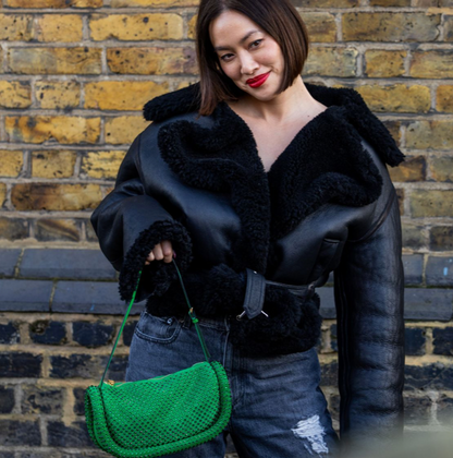 JW ANDERSON / the bumper bag in lime green / new / $1,100 RRP (3827052649981762931)
