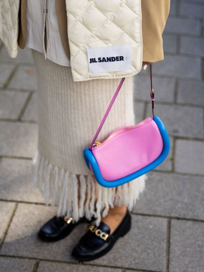 JW ANDERSON / the bumper bag in lime green / new / $1,100 RRP (3827052658391996534)