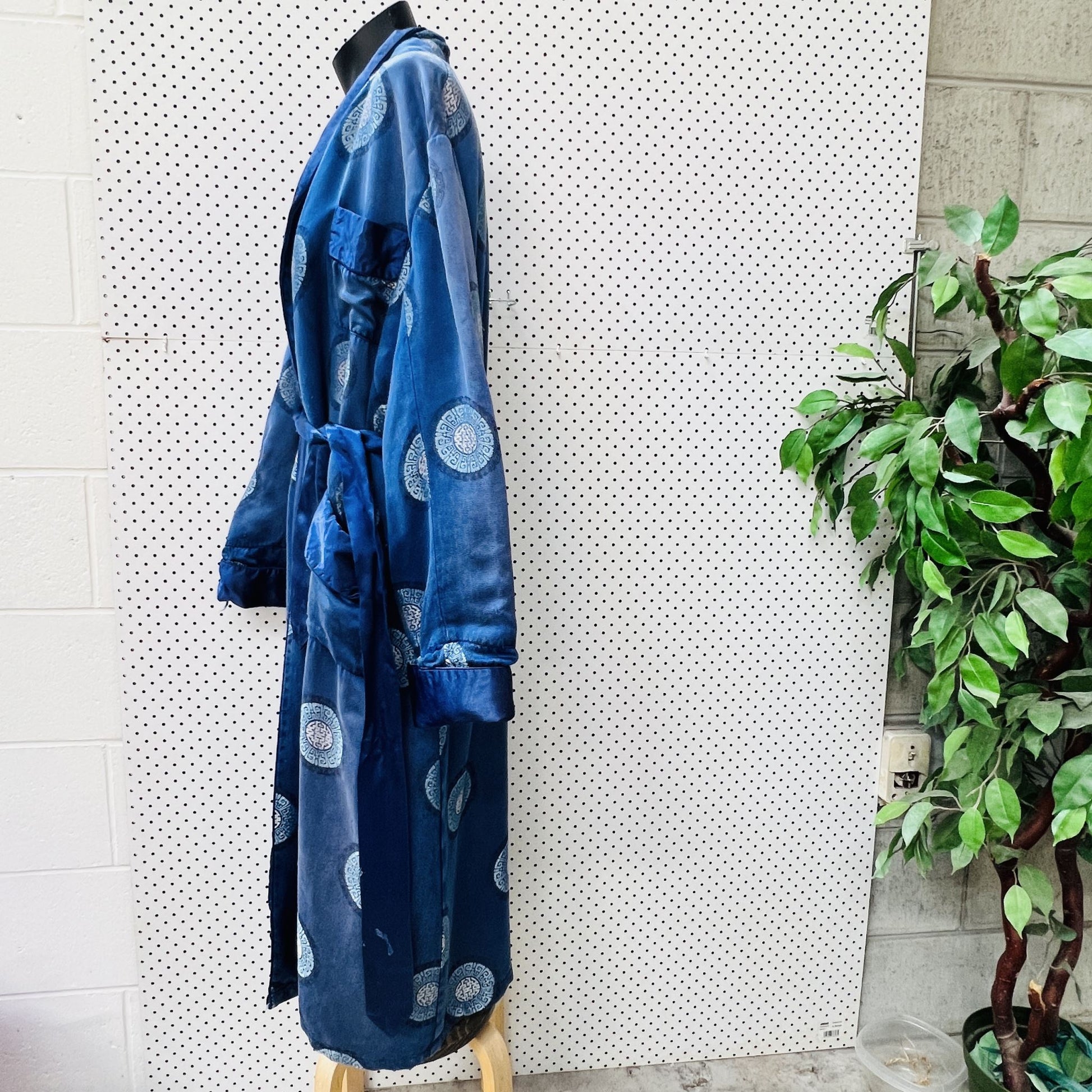 VINTAGE / silk robe / M Lingerie & sleepwear
