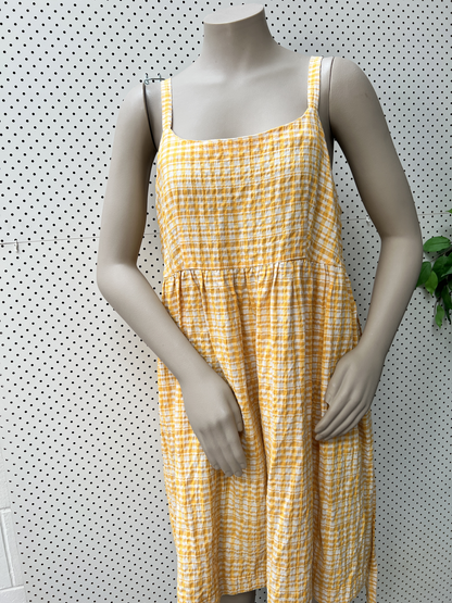 TWENTY-SEVEN NAMES / tropicana dress in dandelion / 10 / $460rrp (3832492920992804525)