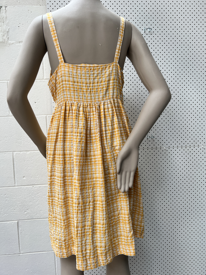 TWENTY-SEVEN NAMES / tropicana dress in dandelion / 10 / $460rrp (3832492975122866419)