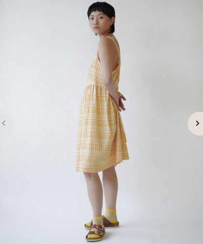 TWENTY-SEVEN NAMES / tropicana dress in dandelion / 10 / $460rrp (3832498583218771851)