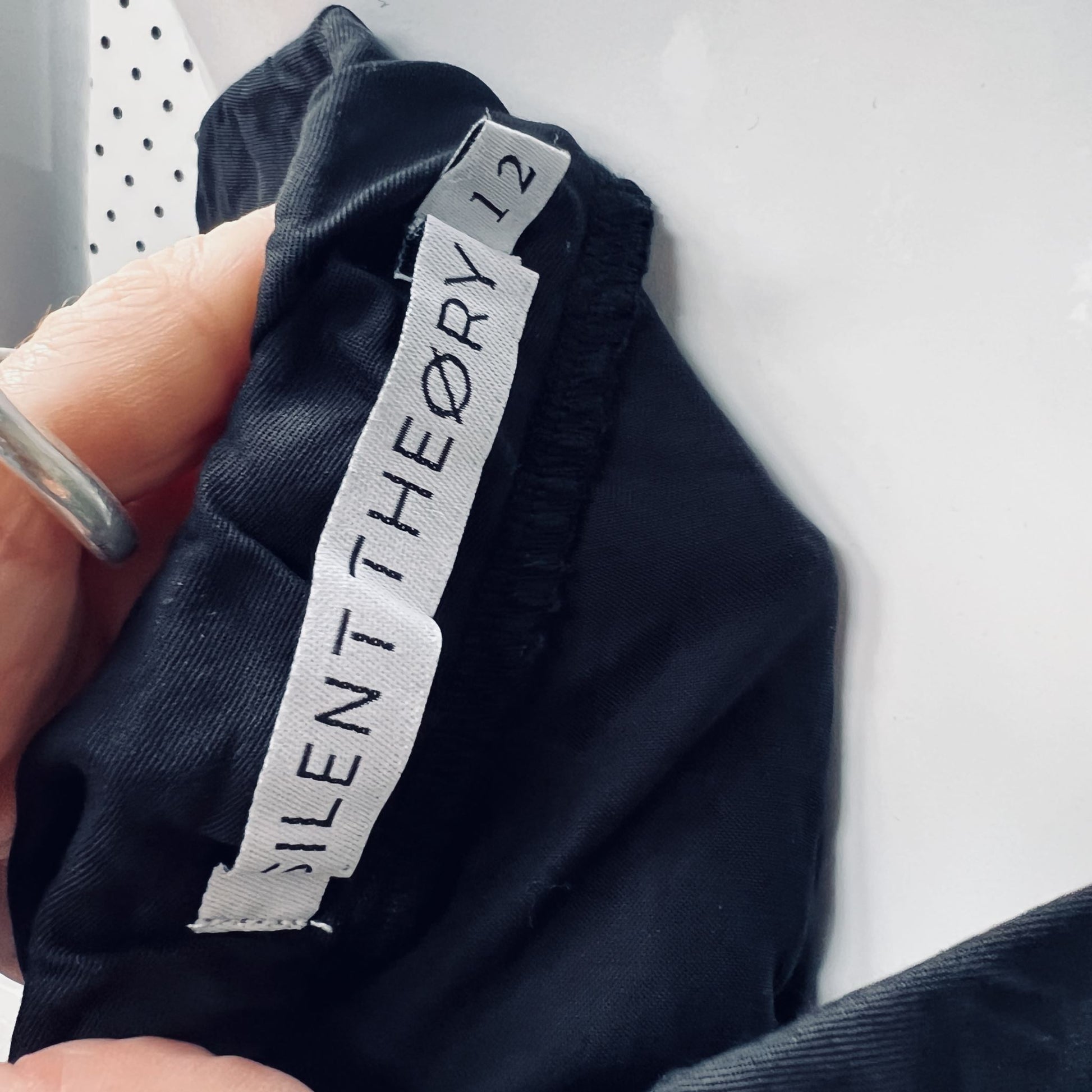 SILENT THEORY / black skirt / 12 Skirts
