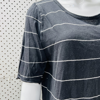 BASSIKE / navy striped dress / s (3836979822289659270)