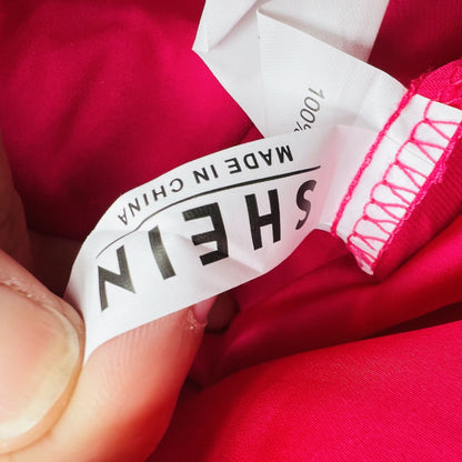 hot pink cocktail dress / M (3840866962111746653)