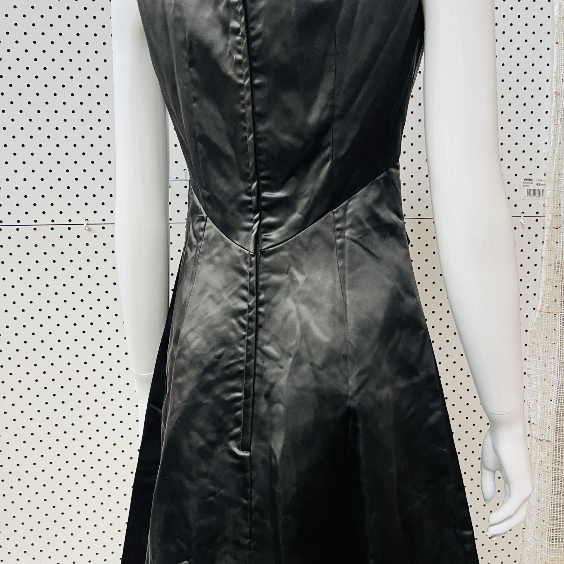 nz vintage / 1950s / ROYSTYLES / black cocktail maxi dress / S Vintage & retro