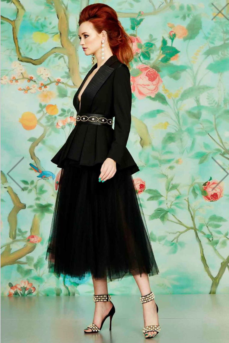 Trelise Cooper / 'yours tulley' tulle skirt / m / 499rrp archival