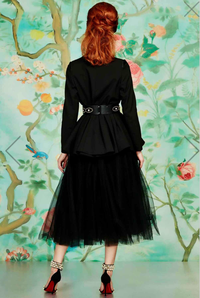 Trelise Cooper / 'yours tulley' tulle skirt / m / 499rrp archival