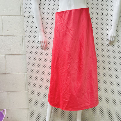 NEW LOOK / slinky pink skirt / 12 (3844761034750064657)