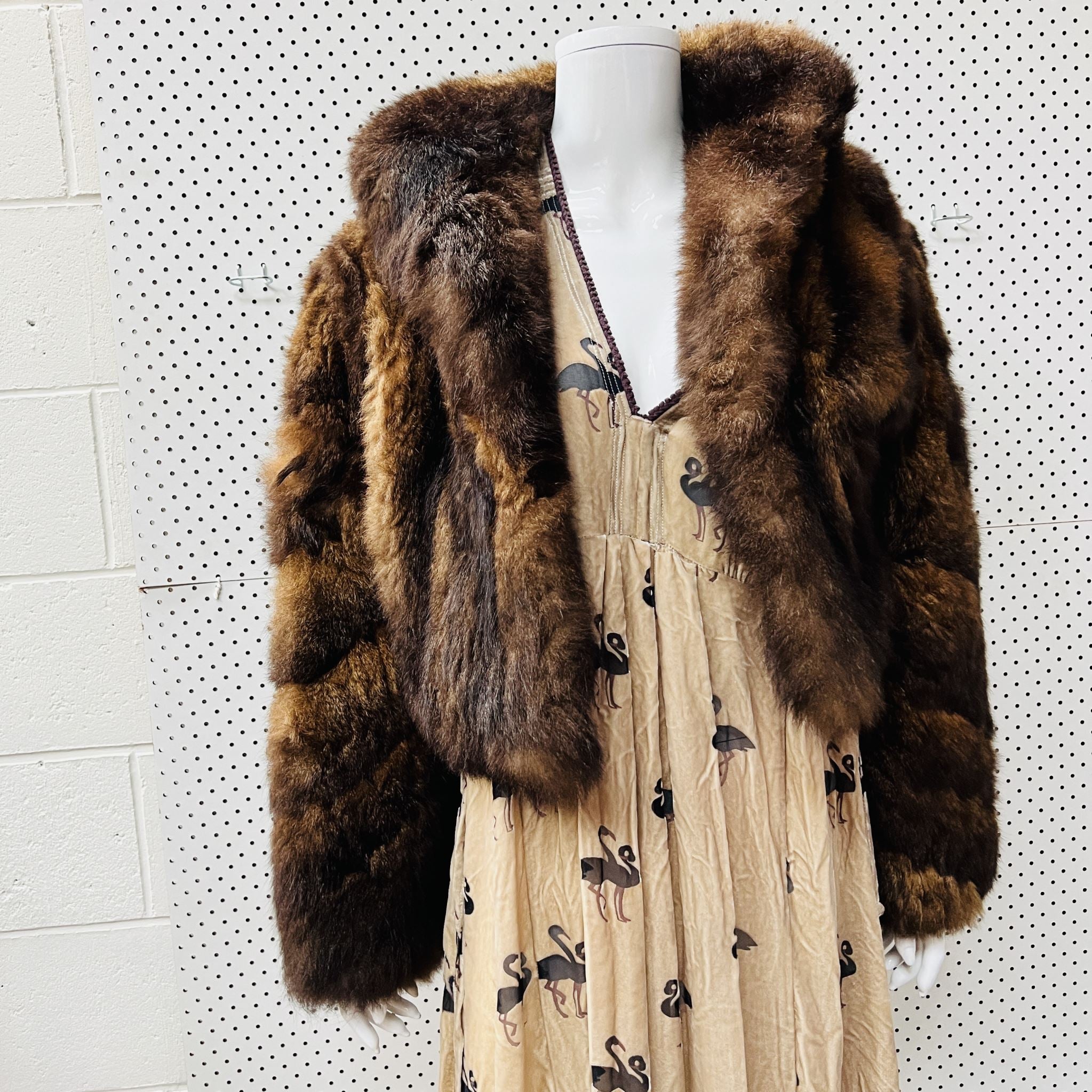 Possum fur coat best sale