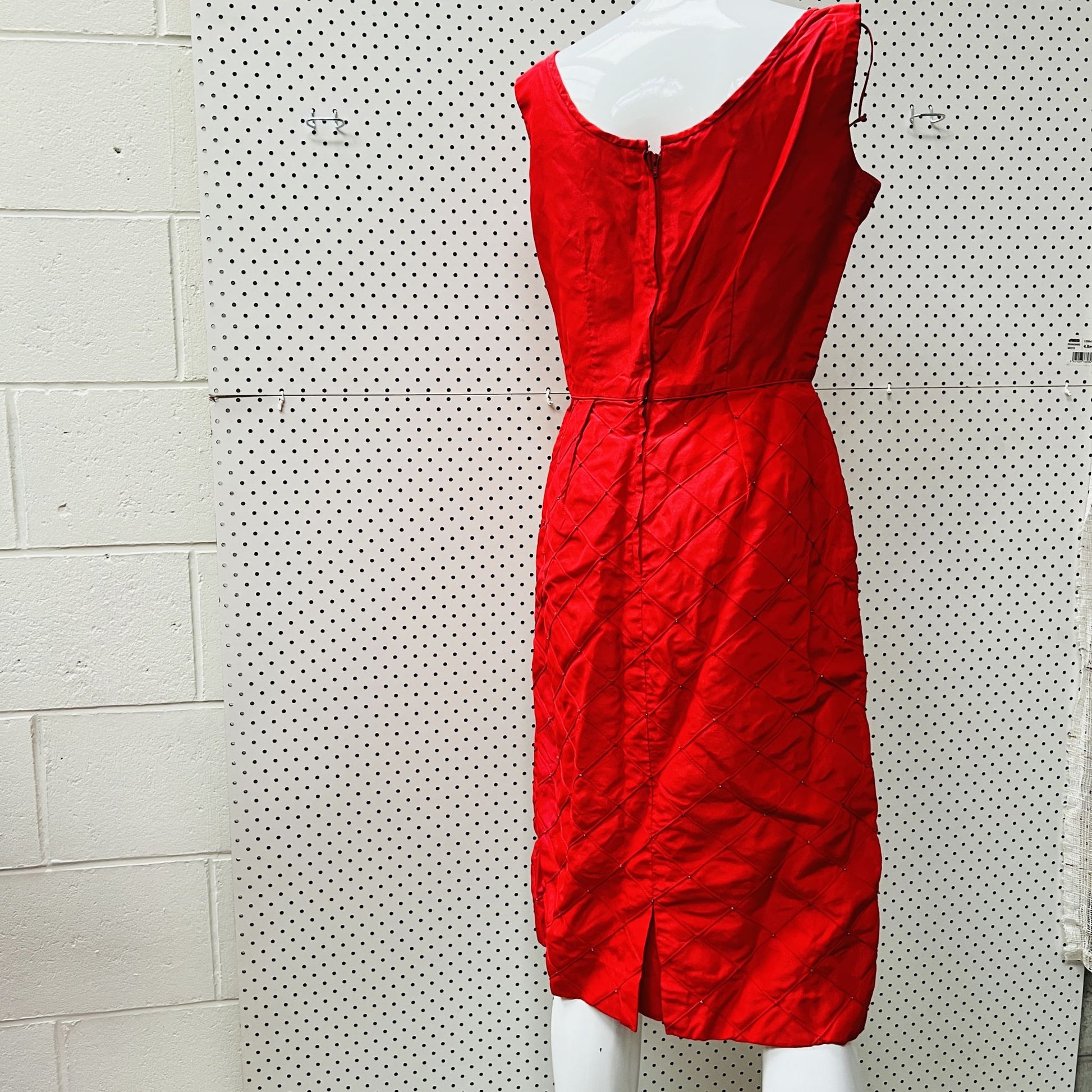nz vintage / 1960s / SUPERIOR FASHION / red dress / made in nz / s Vintage & retro