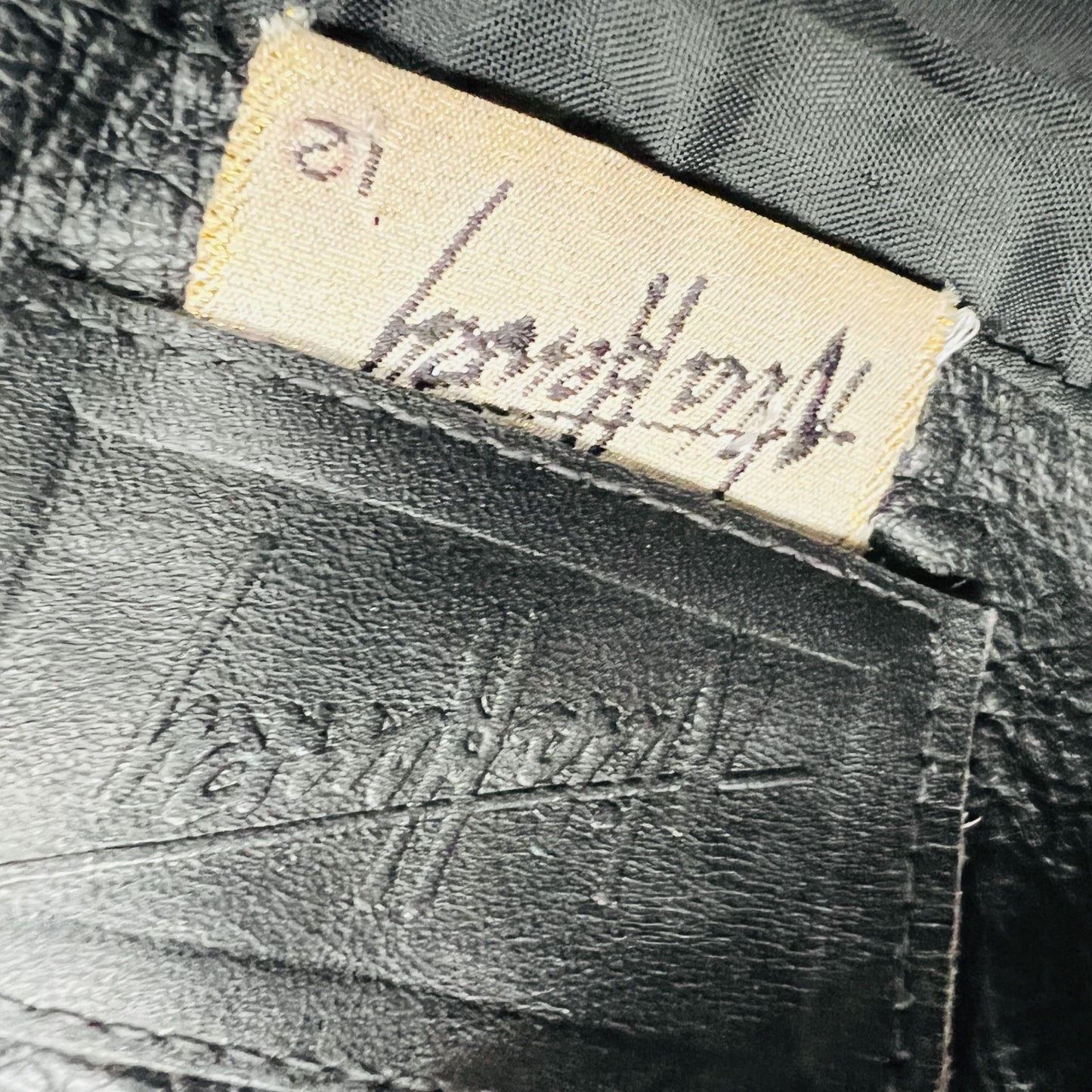 1990s nz vintage / NITA HENRY / leather jacket / s Jackets