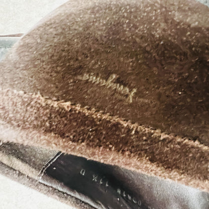 SALVATORE FERRAGAMO / penny loafers / suede / 11.5 / made in italy / $1500rrp (3850198949532483423)