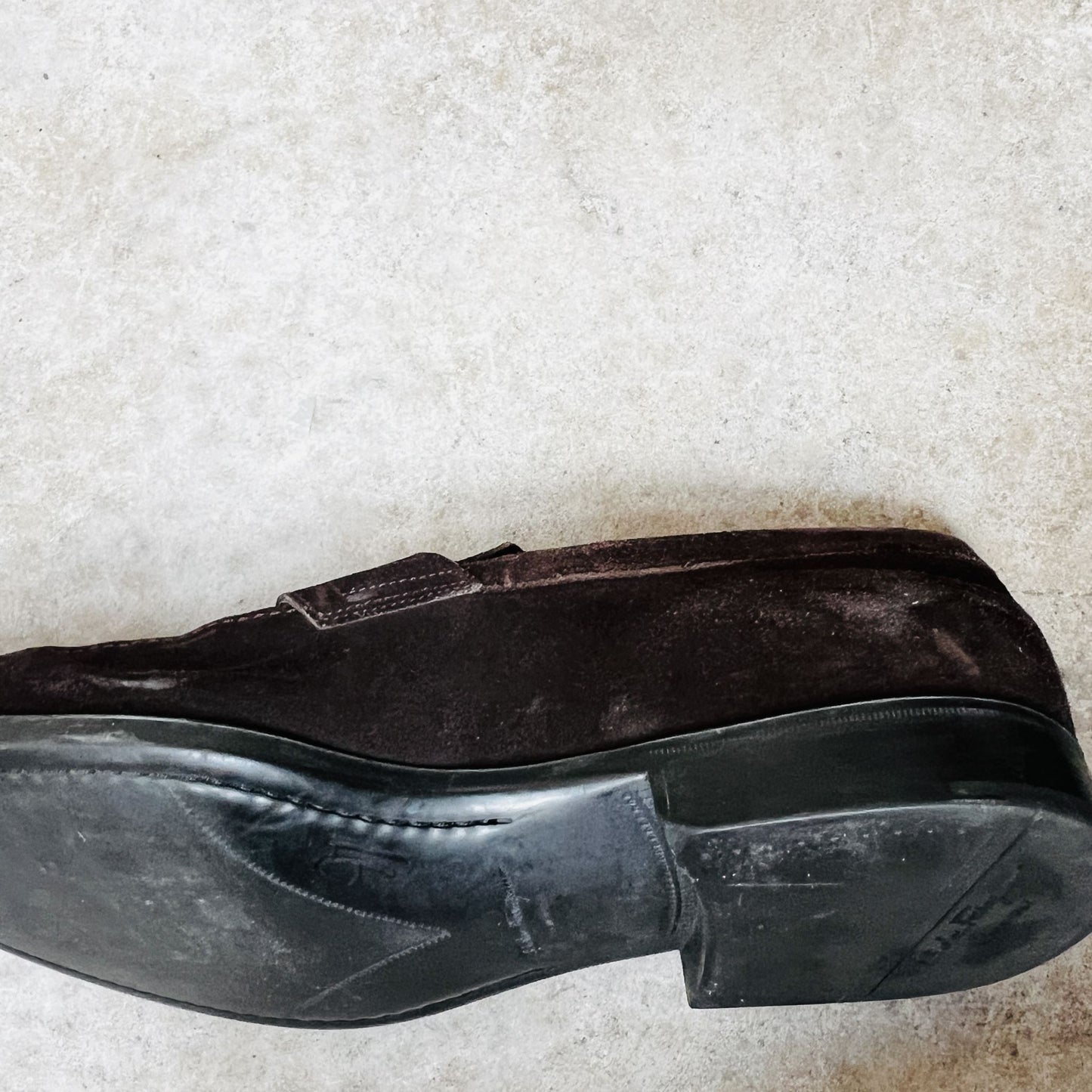 SALVATORE FERRAGAMO / penny loafers / suede / 11.5 / made in italy / $1500rrp (3850198961889357551)