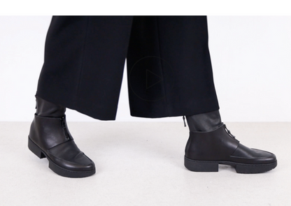 TRIPPEN / 'past' boots in brown leather / 37/38 (3853073596508504535)