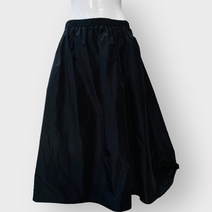 full skirt with pockets / crispy nylon / m/L (3856330605801042155)