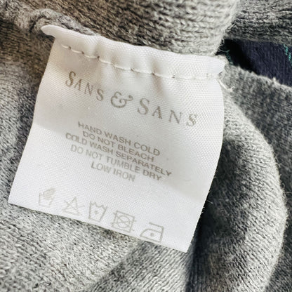SANS + SANS / loose grey marle top / s (3860327437149604783)