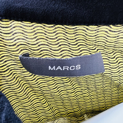 MARCS / 100% silk / sleeveless green shirt / 14 (3861614353321416955)