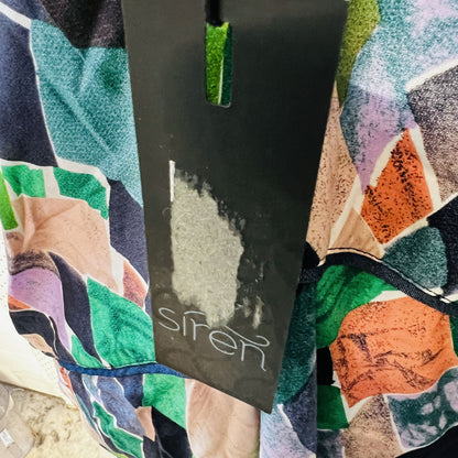 SIREN / multicoloured midi skirt / 16 / new with tags attached (3861614693951973680)