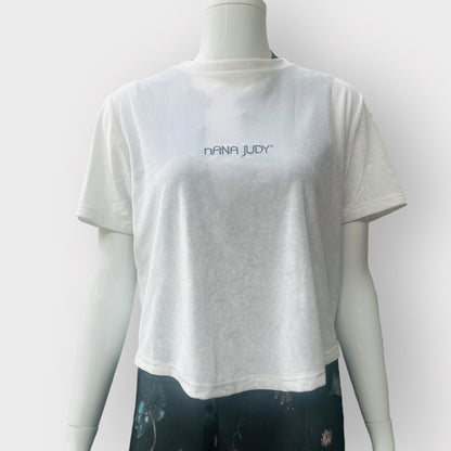 NANA JUDY / crop velour tee / M (3861695822334363899)