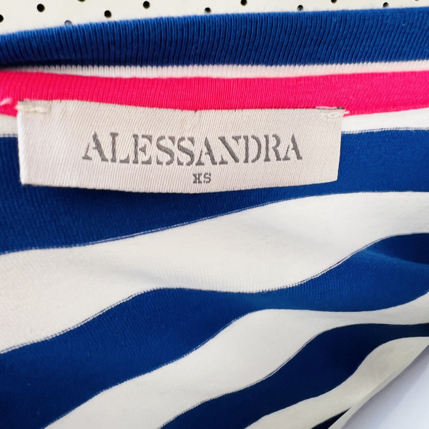 alessandra 'caio bella' striped tee / s / new with tags Tops & shirts