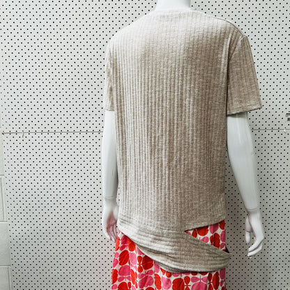 THE FIFTH LABEL / ribbed tee with dropped waist / s (3862147147442803697)