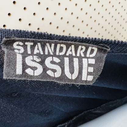 STANDARD ISSUE / linen + knit tee / s / made in nz (3862678531925413936)