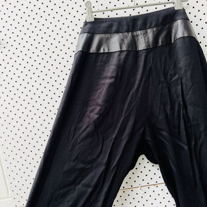 MAX / joggers with faux leather details / 10 (3865150282453888046)