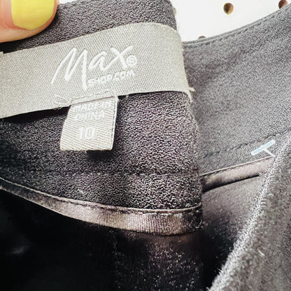 MAX / joggers with faux leather details / 10 (3865150295365679267)