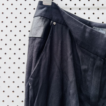 MAX / joggers with faux leather details / 10 (3865150300975352275)