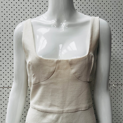 buy or rent / BEC + BRIDGE / brigette ivory midi dress / 10 (3865317719694423119)
