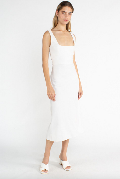 buy or rent / BEC + BRIDGE / brigette ivory midi dress / 10 (3865331752597608766)