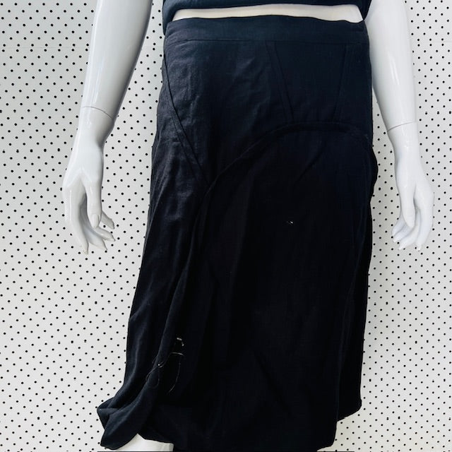 CLAUDEMAAS / linen skirt / 12 Skirts