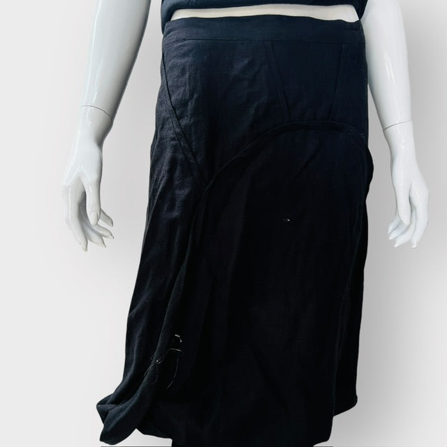 CLAUDEMAAS / linen skirt / 12 Skirts