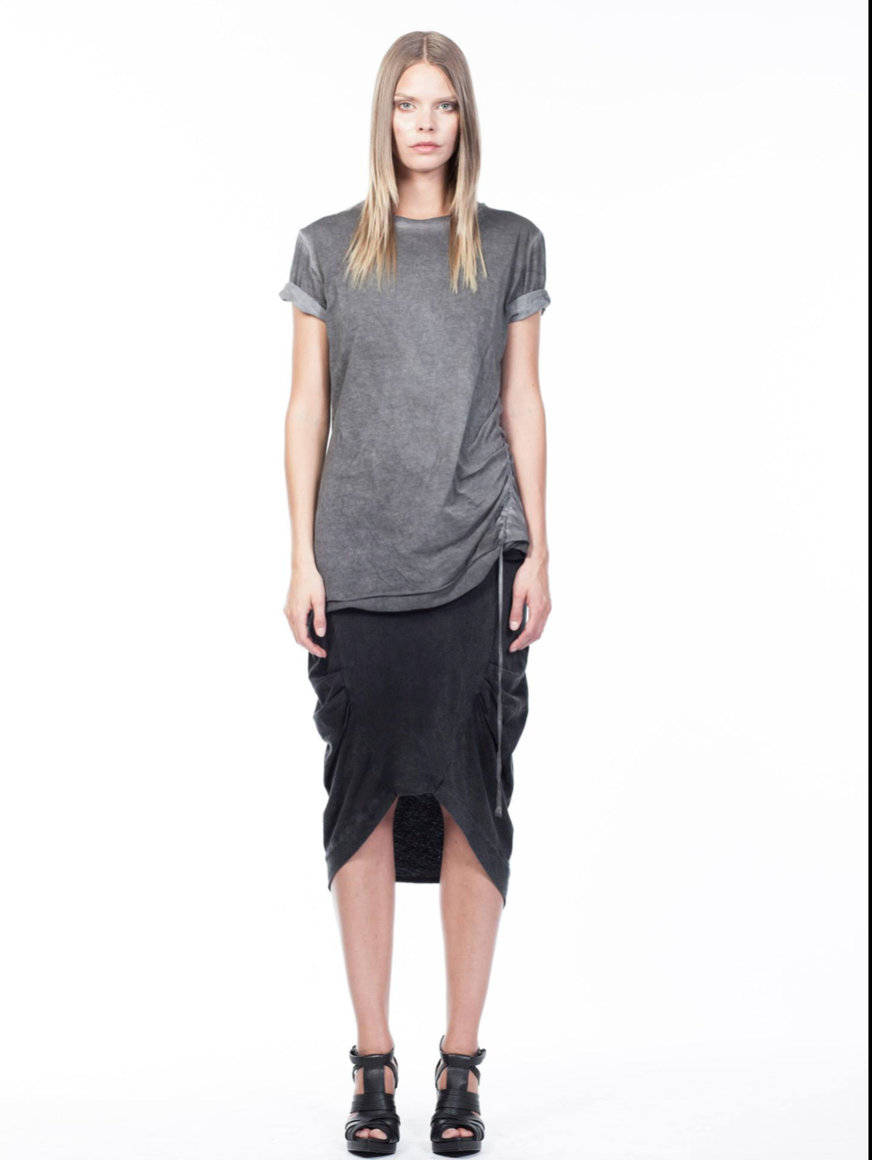 CLAUDEMAAS / linen skirt / 12 Skirts