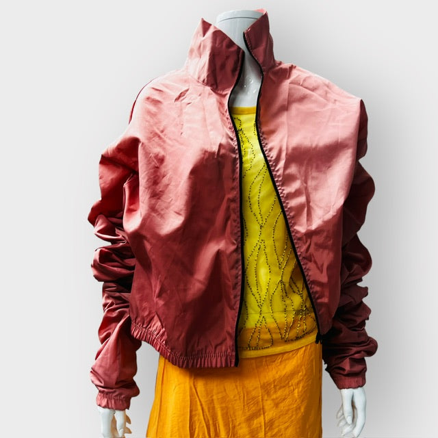 BOOHOO / jacket with very long sleeves for ruching / m (3866432359877130283)