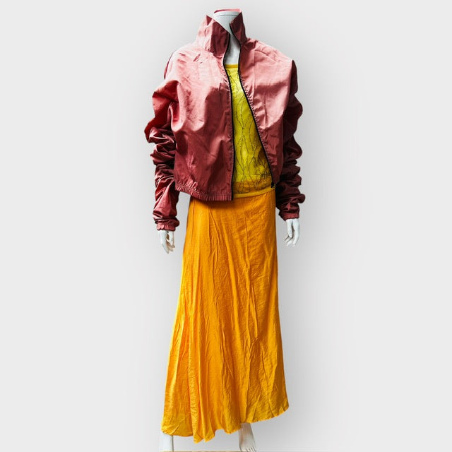 BOOHOO / jacket with very long sleeves for ruching / m (3866432361392699841)