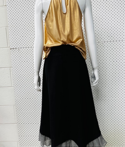 1990s nz vintage / VAMP / midi skirt / s (3866440087416215709)