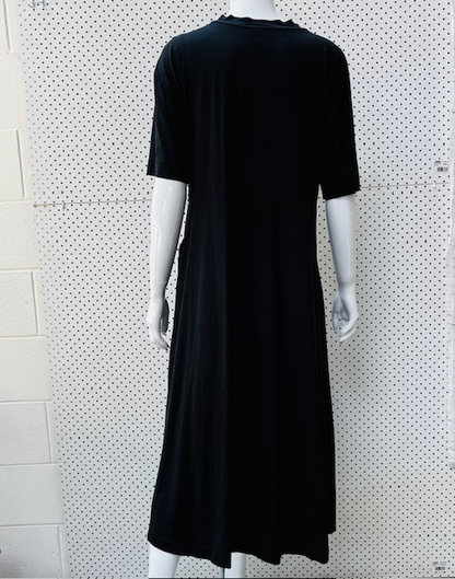 black modal day dress / s/m (3867483891184686798)