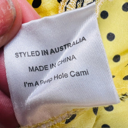 ALANNAH HILL / silk camisole / s (3867750519959885522)