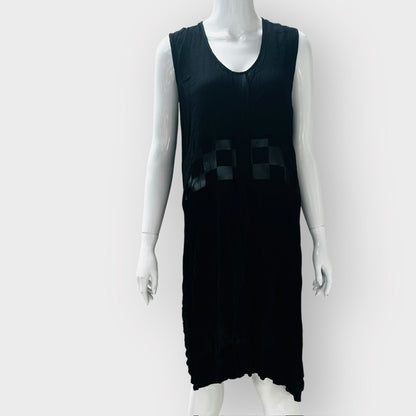 COMPANY OF STRANGERS / black dress / s / made in nz (3867751062007198120)